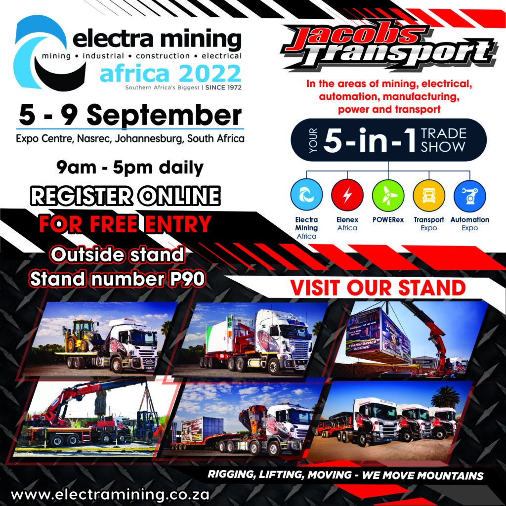 electra mining september 2022 - jacobs transport